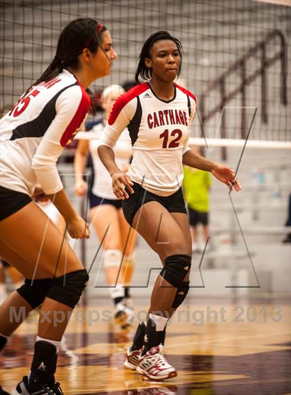 Thumbnail 3 in Wylie East vs Carthage (Garland ISD Tournament) photogallery.