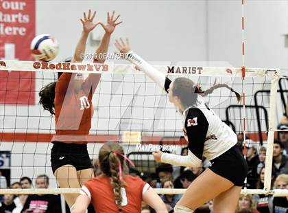 Thumbnail 1 in Marist vs. Mother McAuley Marist vs. Mother McAuley (IHSA 4A Sectional Final) photogallery.