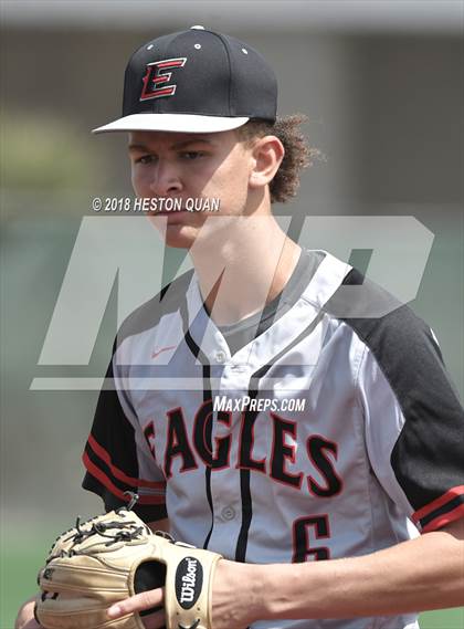 Thumbnail 2 in Etiwanda vs Notre Dame (SO) (Boras Classic - South) photogallery.