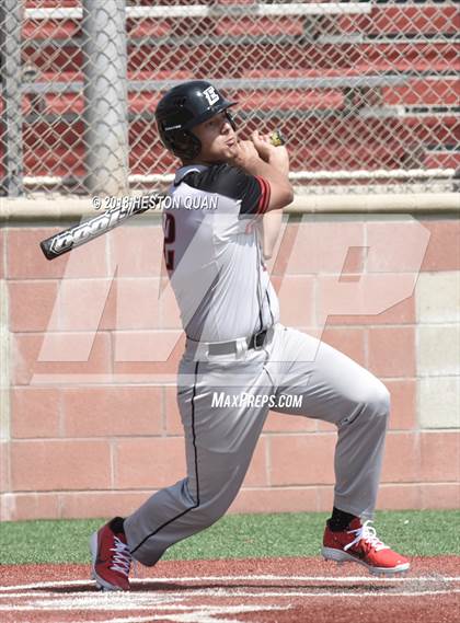 Thumbnail 3 in Etiwanda vs Notre Dame (SO) (Boras Classic - South) photogallery.