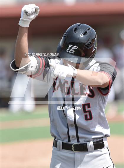 Thumbnail 1 in Etiwanda vs Notre Dame (SO) (Boras Classic - South) photogallery.