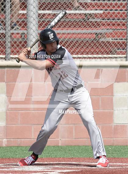 Thumbnail 1 in Etiwanda vs Notre Dame (SO) (Boras Classic - South) photogallery.