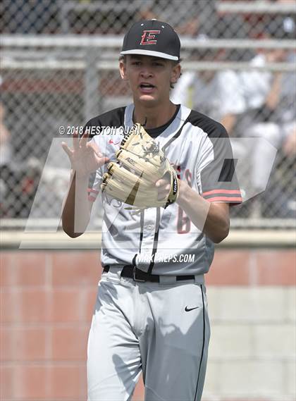 Thumbnail 1 in Etiwanda vs Notre Dame (SO) (Boras Classic - South) photogallery.