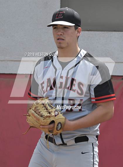 Thumbnail 3 in Etiwanda vs Notre Dame (SO) (Boras Classic - South) photogallery.