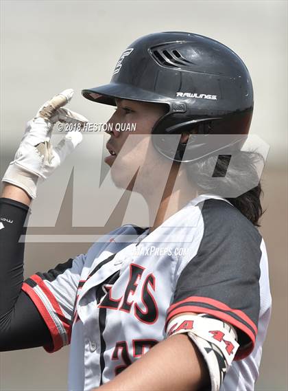 Thumbnail 2 in Etiwanda vs Notre Dame (SO) (Boras Classic - South) photogallery.