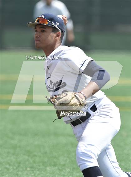 Thumbnail 1 in Etiwanda vs Notre Dame (SO) (Boras Classic - South) photogallery.