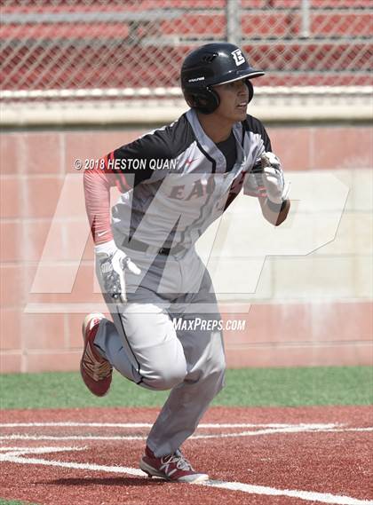 Thumbnail 1 in Etiwanda vs Notre Dame (SO) (Boras Classic - South) photogallery.