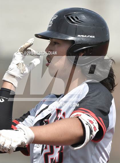 Thumbnail 1 in Etiwanda vs Notre Dame (SO) (Boras Classic - South) photogallery.