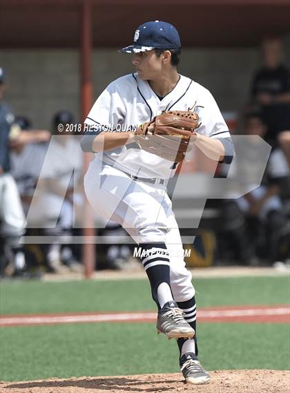 Thumbnail 2 in Etiwanda vs Notre Dame (SO) (Boras Classic - South) photogallery.
