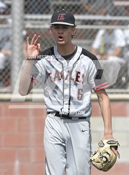 Thumbnail 3 in Etiwanda vs Notre Dame (SO) (Boras Classic - South) photogallery.