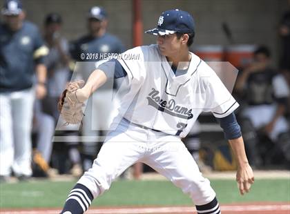 Thumbnail 3 in Etiwanda vs Notre Dame (SO) (Boras Classic - South) photogallery.