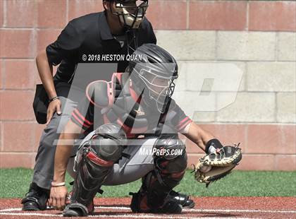Thumbnail 2 in Etiwanda vs Notre Dame (SO) (Boras Classic - South) photogallery.