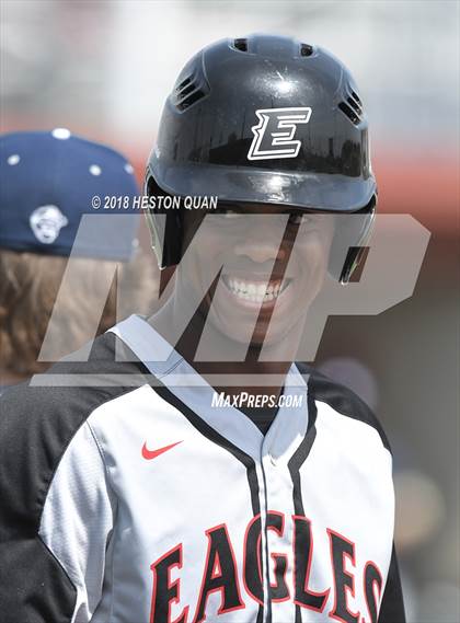 Thumbnail 2 in Etiwanda vs Notre Dame (SO) (Boras Classic - South) photogallery.