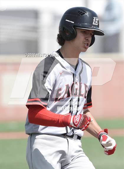 Thumbnail 3 in Etiwanda vs Notre Dame (SO) (Boras Classic - South) photogallery.