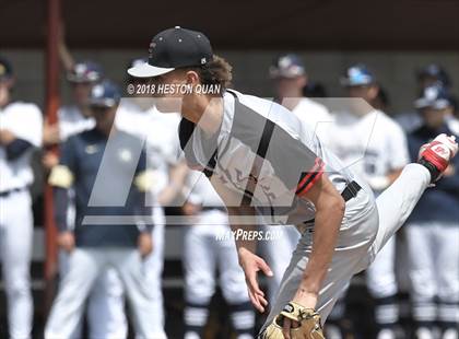 Thumbnail 1 in Etiwanda vs Notre Dame (SO) (Boras Classic - South) photogallery.