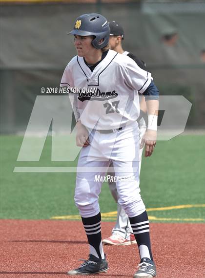 Thumbnail 3 in Etiwanda vs Notre Dame (SO) (Boras Classic - South) photogallery.