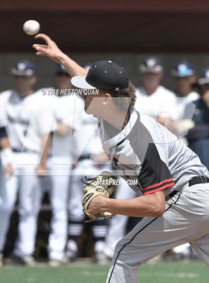 Thumbnail 2 in Etiwanda vs Notre Dame (SO) (Boras Classic - South) photogallery.