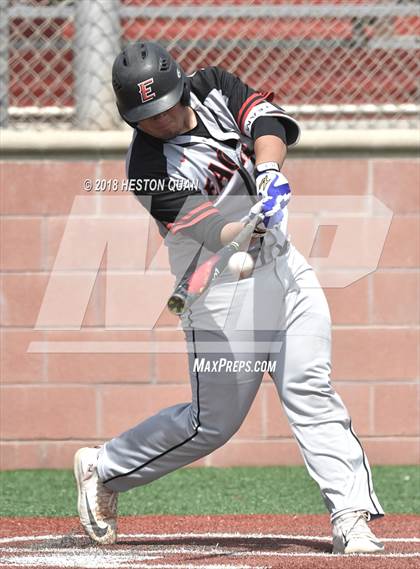 Thumbnail 3 in Etiwanda vs Notre Dame (SO) (Boras Classic - South) photogallery.