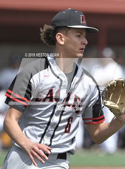 Thumbnail 2 in Etiwanda vs Notre Dame (SO) (Boras Classic - South) photogallery.