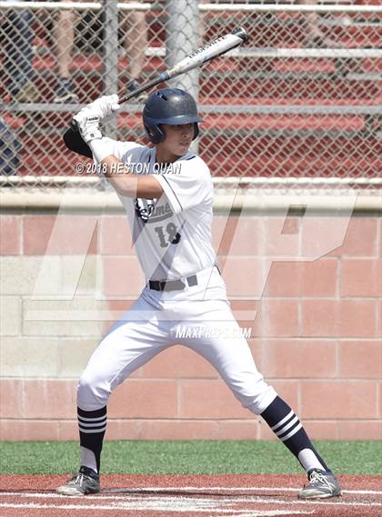 Thumbnail 2 in Etiwanda vs Notre Dame (SO) (Boras Classic - South) photogallery.