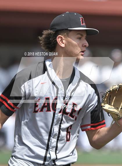 Thumbnail 3 in Etiwanda vs Notre Dame (SO) (Boras Classic - South) photogallery.