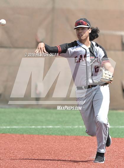 Thumbnail 1 in Etiwanda vs Notre Dame (SO) (Boras Classic - South) photogallery.