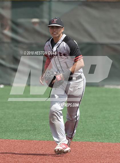 Thumbnail 3 in Etiwanda vs Notre Dame (SO) (Boras Classic - South) photogallery.