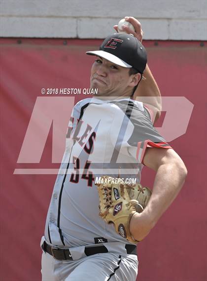 Thumbnail 3 in Etiwanda vs Notre Dame (SO) (Boras Classic - South) photogallery.
