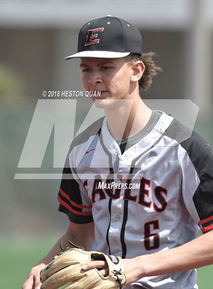 Thumbnail 1 in Etiwanda vs Notre Dame (SO) (Boras Classic - South) photogallery.