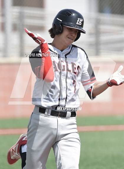 Thumbnail 2 in Etiwanda vs Notre Dame (SO) (Boras Classic - South) photogallery.