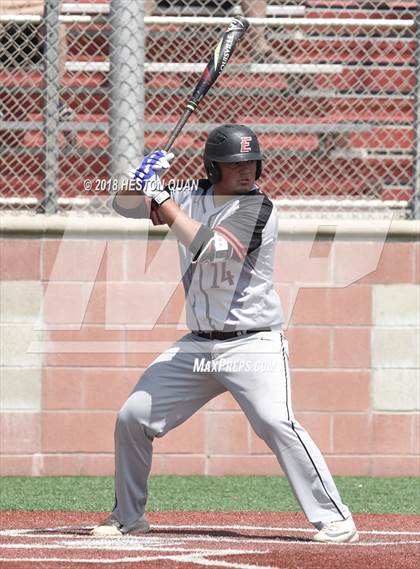 Thumbnail 3 in Etiwanda vs Notre Dame (SO) (Boras Classic - South) photogallery.
