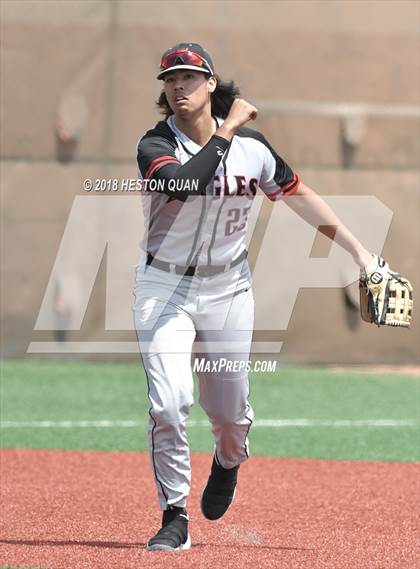Thumbnail 2 in Etiwanda vs Notre Dame (SO) (Boras Classic - South) photogallery.