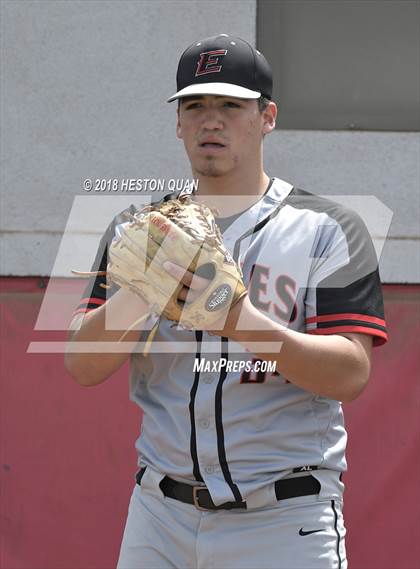 Thumbnail 2 in Etiwanda vs Notre Dame (SO) (Boras Classic - South) photogallery.