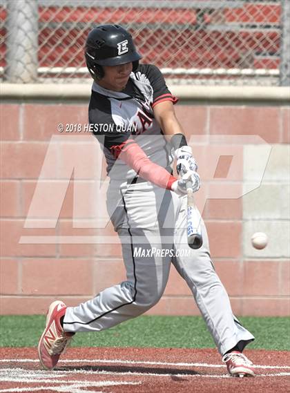 Thumbnail 2 in Etiwanda vs Notre Dame (SO) (Boras Classic - South) photogallery.