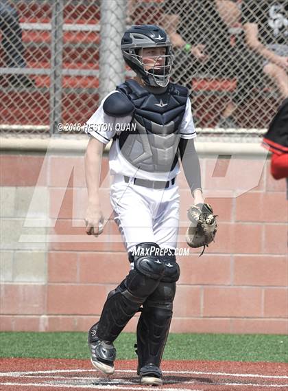 Thumbnail 2 in Etiwanda vs Notre Dame (SO) (Boras Classic - South) photogallery.