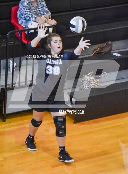 Thumbnail 2 in Ursuline Academy @ St. Mary's Dominican (Catholic League Tournament) photogallery.