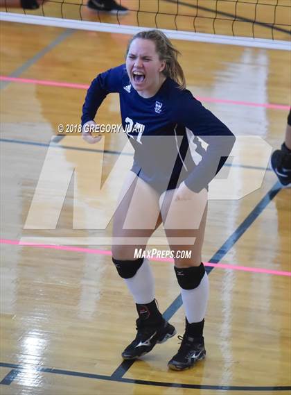 Thumbnail 2 in Ursuline Academy @ St. Mary's Dominican (Catholic League Tournament) photogallery.