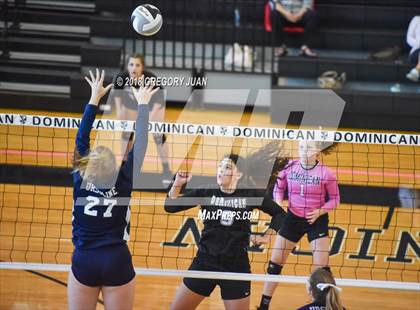 Thumbnail 1 in Ursuline Academy @ St. Mary's Dominican (Catholic League Tournament) photogallery.