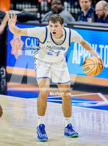 Thumbnail 3 in Fresno Christian vs Priory (CIF State D4 Final) photogallery.