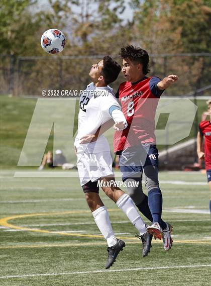 Thumbnail 1 in Crimson Cliffs vs. Desert Hills (UHSAA 4A Semifinal Playoff) photogallery.