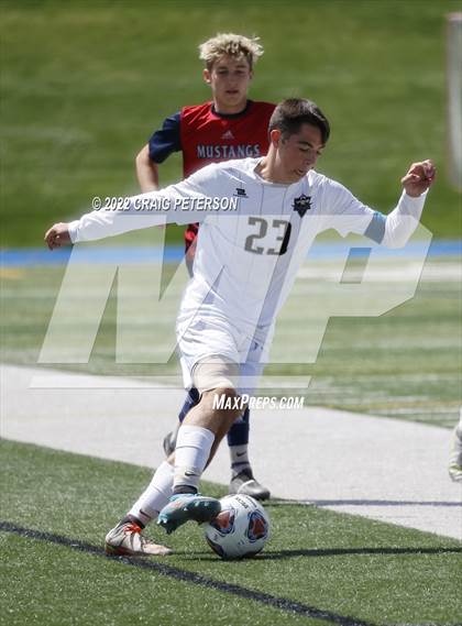 Thumbnail 1 in Crimson Cliffs vs. Desert Hills (UHSAA 4A Semifinal Playoff) photogallery.