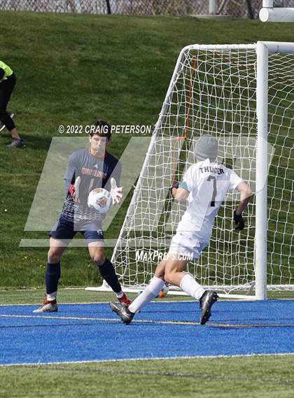 Thumbnail 2 in Crimson Cliffs vs. Desert Hills (UHSAA 4A Semifinal Playoff) photogallery.