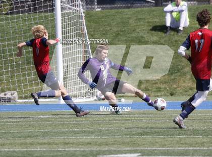 Thumbnail 2 in Crimson Cliffs vs. Desert Hills (UHSAA 4A Semifinal Playoff) photogallery.