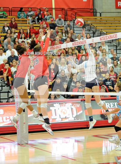 Thumbnail 3 in Marymount @ Mater Dei (CIF SS D1 Semifinal) photogallery.