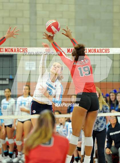 Thumbnail 3 in Marymount @ Mater Dei (CIF SS D1 Semifinal) photogallery.