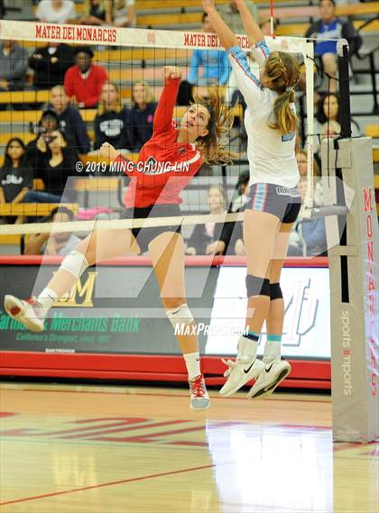 Thumbnail 1 in Marymount @ Mater Dei (CIF SS D1 Semifinal) photogallery.