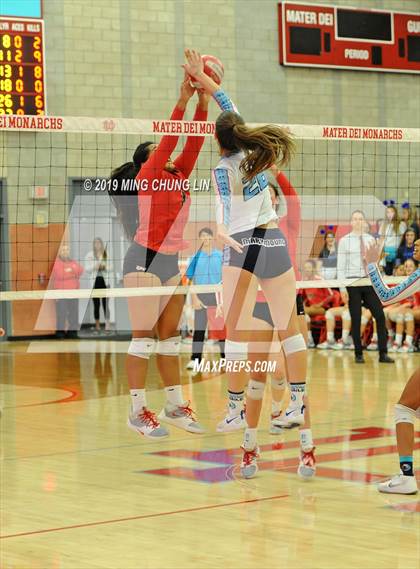 Thumbnail 2 in Marymount @ Mater Dei (CIF SS D1 Semifinal) photogallery.