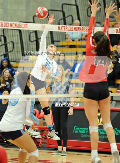 Thumbnail 1 in Marymount @ Mater Dei (CIF SS D1 Semifinal) photogallery.