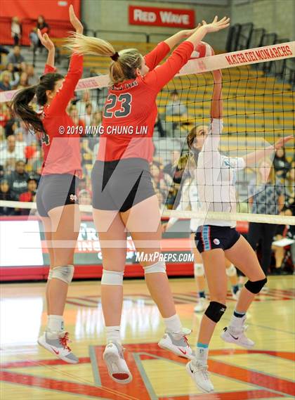 Thumbnail 1 in Marymount @ Mater Dei (CIF SS D1 Semifinal) photogallery.