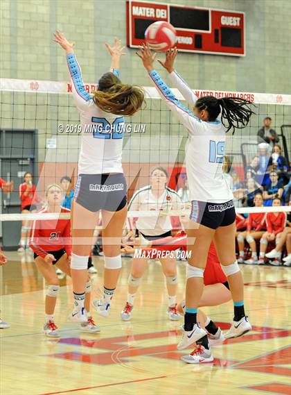 Thumbnail 1 in Marymount @ Mater Dei (CIF SS D1 Semifinal) photogallery.